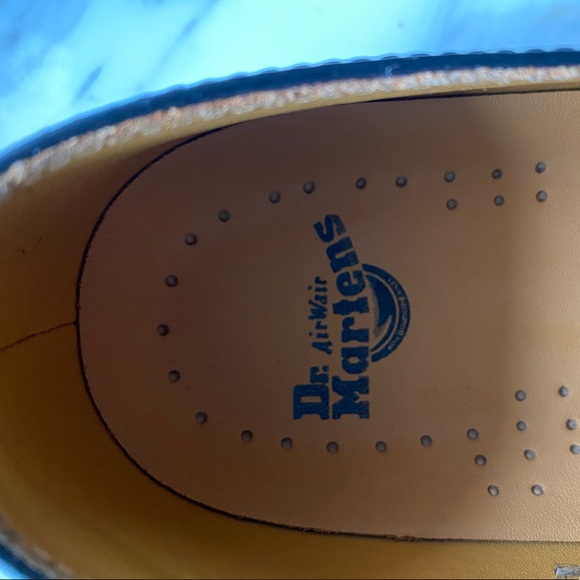 DR. MARTENS 1461 SMOOTH LEATHER OXFORD SHOES IN BLACK - Picture 8 of 9